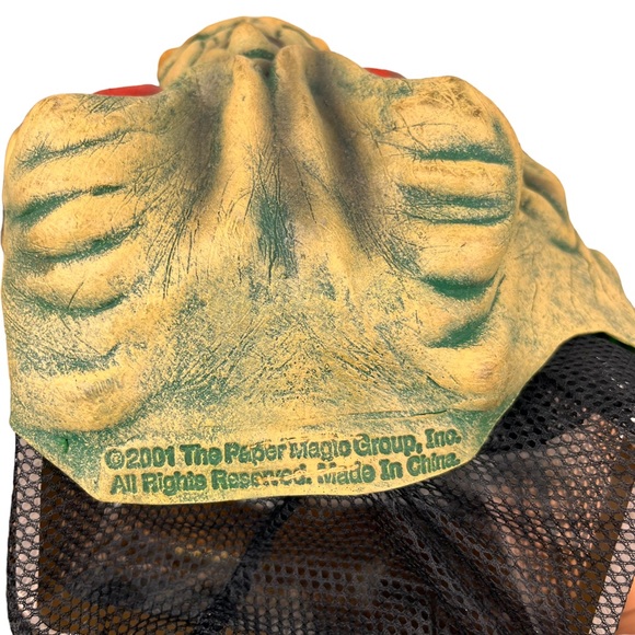 Vtg Paper Magic Group Big Mouth Zombie Beast Monster Halloween Cosplay HoodMask - Picture 7 of 7